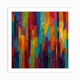 Abstract Painting 341 Art Print