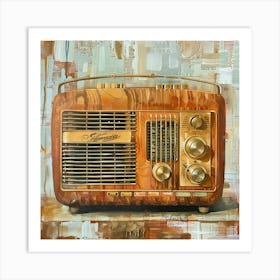 Radio Art Print