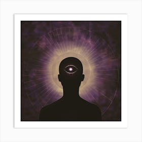 Third Eye Chakra (Ajna) Art Print