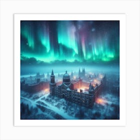 Frozen Echoes 16 Art Print