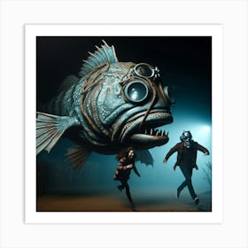 Monster Fish 1 Art Print