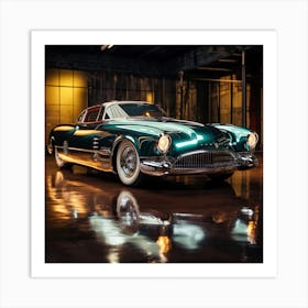 Buick Convertible Art Print