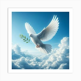 Dove Of Peace 5 Art Print