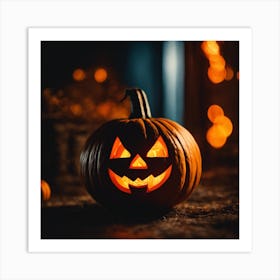 Halloween Pumpkin 2 Art Print