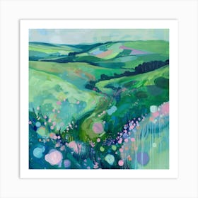 London Countryside Art Print