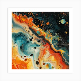 Abstract Painting 138 Art Print