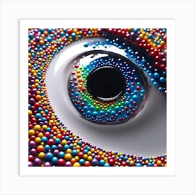 Rainbow Eye Art Print