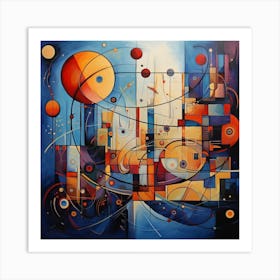 Abstract Painting 3 Art Print