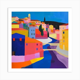 Abstract Travel Collection Florence Italy 1 Art Print