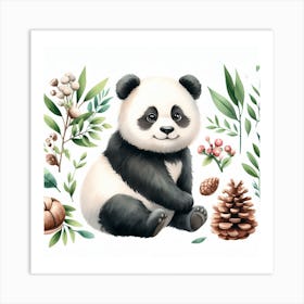 Panda 4 Art Print