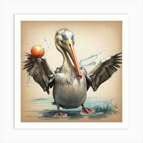 Pelican 31 Art Print