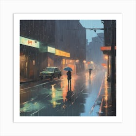 Rainy Day 8 Art Print