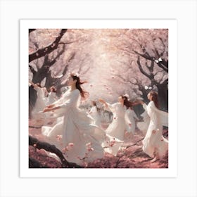 Cherry Blossoms 1 Art Print