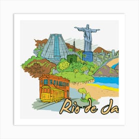 Rio De Janeiro Art Print