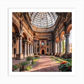 Old Building In Italy Art Print