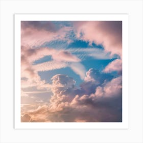 Sunset Clouds Art Print