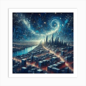 Space City Art Print