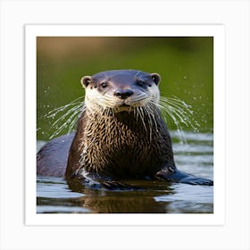 Otter 2 Art Print