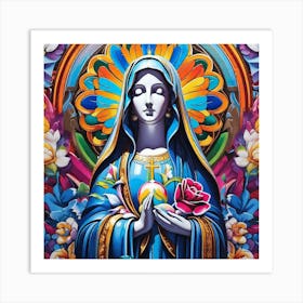 Virgin Mary 17 Art Print
