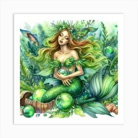 Mermaid 11 Art Print