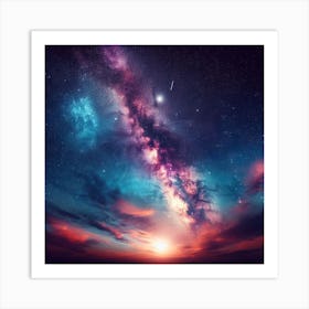 Milky Way Art Print