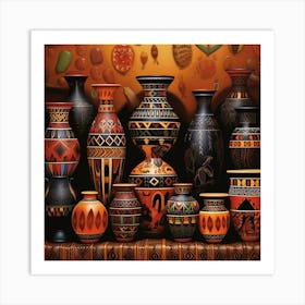 Vases Art Print