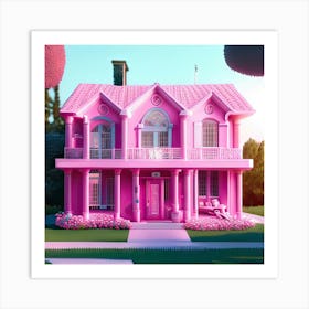 Barbie Dream House (269) Art Print