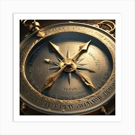 Compass 19 Art Print