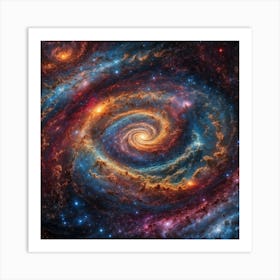 Spiral Galaxy Art Print