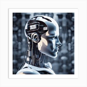 Cyborg 16 Art Print