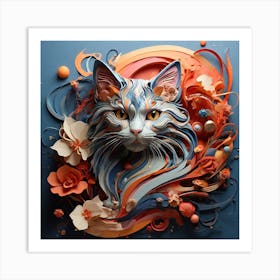 Paper Art Art Print