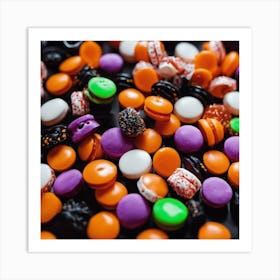 Halloween Candy 3 Art Print