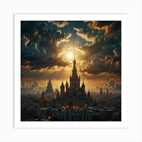 Cinderella Castle 10 Art Print