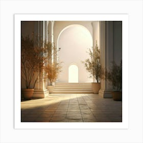 Firefly Soft Minimalistic Scene With Subtle Depth And Light 60458 Art Print