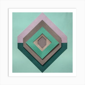 Geometric Pattern Art Print