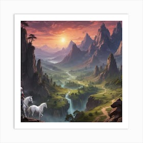 Lord Of The Rings 1 Art Print