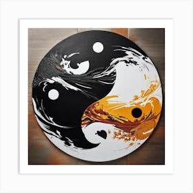 Yin Yang 61 Art Print