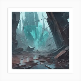 Broken World Art Print