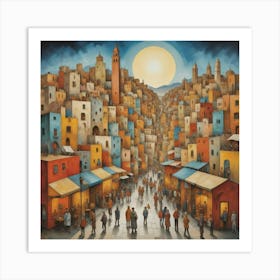 Marrakech Art Print