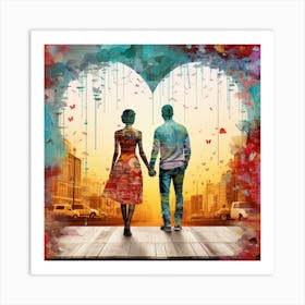 0ne Love Art Print