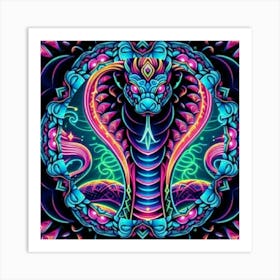 Psychedelic Cobra 2 Poster