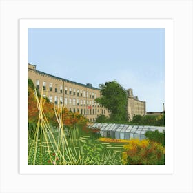 Salts Mill Art Print