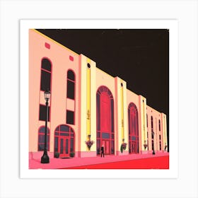 Cleveland Theater Art Print