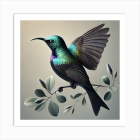 Hummingbird 35 Art Print