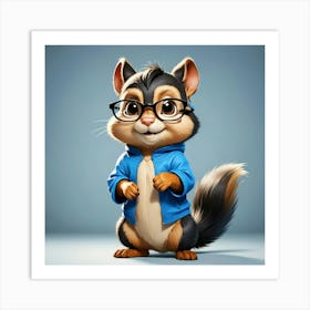 Alvin And The Chipmunks 16 Art Print