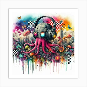 Octopus 10 Art Print