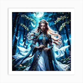 Elven Princess Art Print