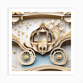 Cinderella Carriage 2 Art Print