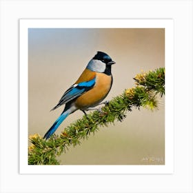 Blue Tit 72 Art Print