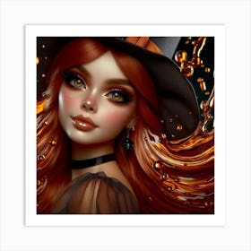 Witches Hat Art Print